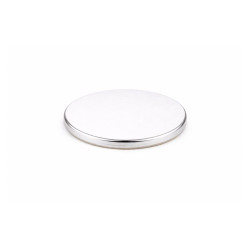 Magnes neodymowy okrągły 15x1mm samoprzylepny - zestaw 10 szt