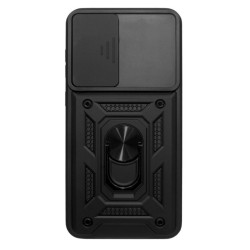 Etui pancerne CamShield Ring na telefon Samsung Galaxy A36 5G / A56 5G czarne