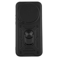Etui Pancerne CAMSHIELD Ring na telefon Xiaomi 17 Ultra 5G 2512BPNDAG czarne