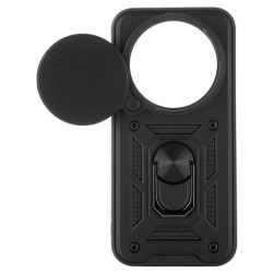 Etui Pancerne CAMSHIELD Ring na telefon Xiaomi 17 Ultra 5G 2512BPNDAG czarne