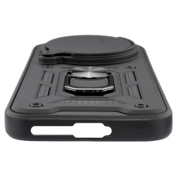 Etui Pancerne CAMSHIELD Ring na telefon Xiaomi 17 Ultra 5G 2512BPNDAG czarne