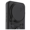 Etui Pancerne CAMSHIELD Ring na telefon Xiaomi 17 Ultra 5G 2512BPNDAG czarne