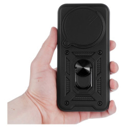 Etui Pancerne CAMSHIELD Ring na telefon Xiaomi 17 Ultra 5G 2512BPNDAG czarne