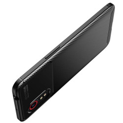 Etui Bumper Carbon Fiber na telefon Samsung Galaxy XCover 5 G525 czarne
