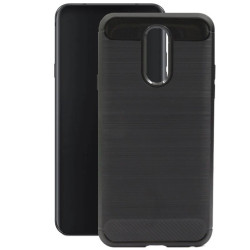 Etui Bumper Carbon LUX na telefon LG Q7 Q610E / Q7 Plus Q7+ Q610EA czarne