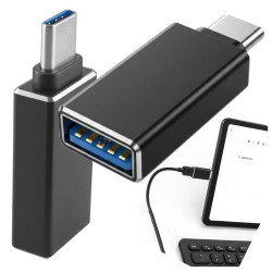 Adapter OTG USB-C na USB-A przejściówka 3.0 czarny | Sklep online