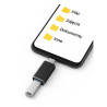 Adapter OTG USB-C na USB-A przejściówka 3.0 czarny | Sklep online