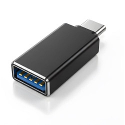 Adapter OTG USB-C na USB-A przejściówka 3.0 czarny | Sklep online