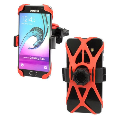 Uchwyt rowerowy uniwersalny czarny PL22 4,6-12cm