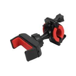 Uchwyt rowerowy uniwersalny czarny PL22 4,6-12cm