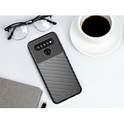 ETUI PANCERNE THUNDER na telefon LG K41S K410 / K51S K510 czarne