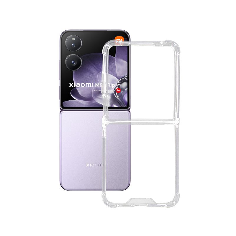 Etui Anti Shock na telefon Xiaomi Mix Flip 5G 2405CPX3DG bezbarwne