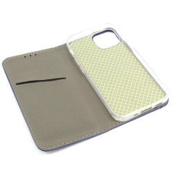Etui Smart Magnet na telefon Apple iPhone 13 Mini A2628 granatowe
