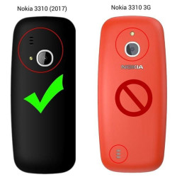 Etui satynowe na zamek Pillow Case na telefon Nokia 3310 2017 TA-1008 TA-1030