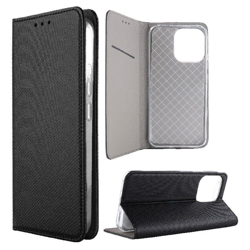 Etui Smart Magnet na telefon OPPO Reno 15 Pro 5G CPH2813 czarne