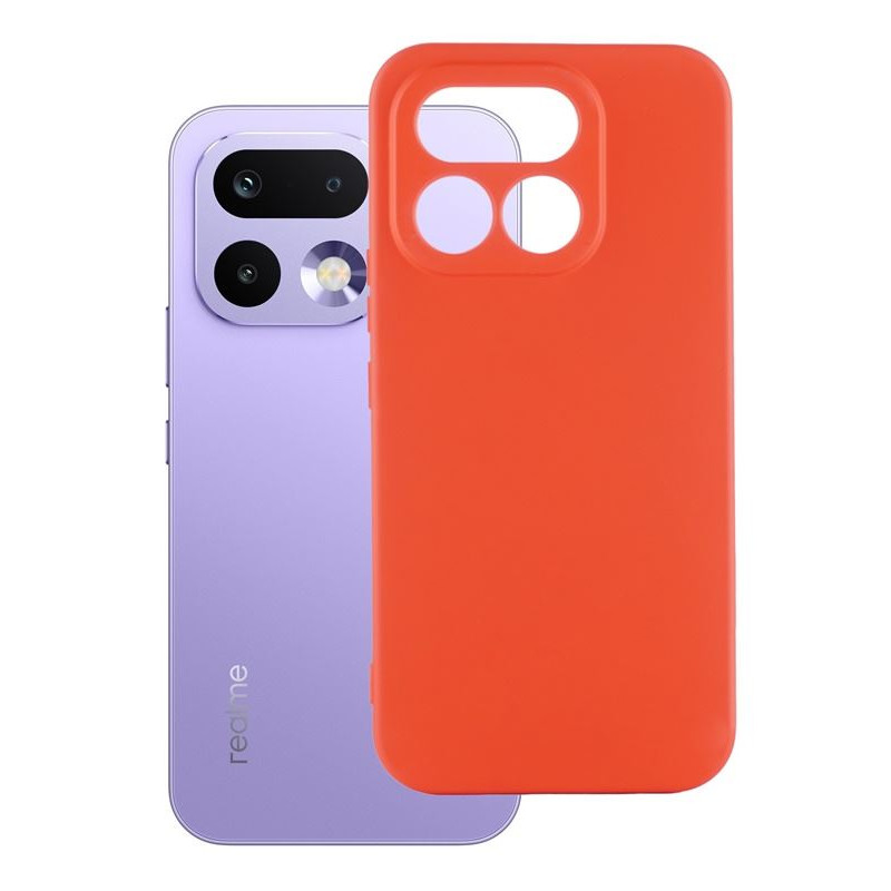 Etui Tint Case na telefon Realme 16 Pro 5G RMX5120 czerwone