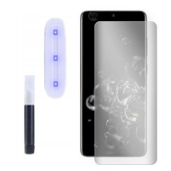 9H SZKŁO hartowane na telefon Samsung Galaxy S20 Ultra G988 UV + lampa bezbarwne