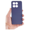 Etui Jelly Case na telefon Honor 400 Smart / X7d granatowe MATT