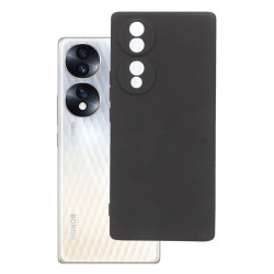 Etui Jelly Case na telefon Honor 70 5G FNE-NX9 czarne MATT