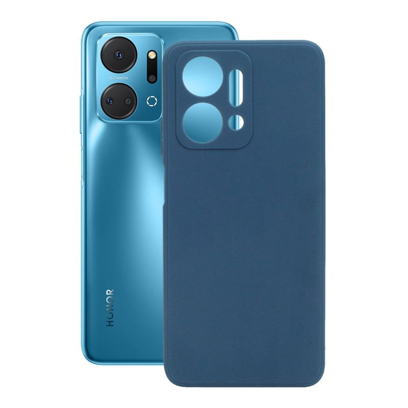 Etui Jelly Case na telefon Honor X7a granatowe matowe