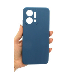Etui Jelly Case na telefon Honor X7a granatowe matowe