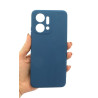 Etui Jelly Case na telefon Honor X7a granatowe matowe