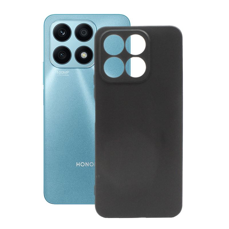 Etui Jelly Case na telefon Honor X8A czarne matowe