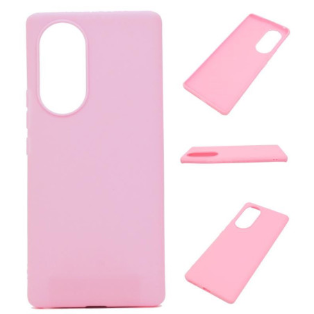 Etui Jelly Case na telefon Huawei Nova 9 Pro / Honor 50 jasnoróżowe MATT