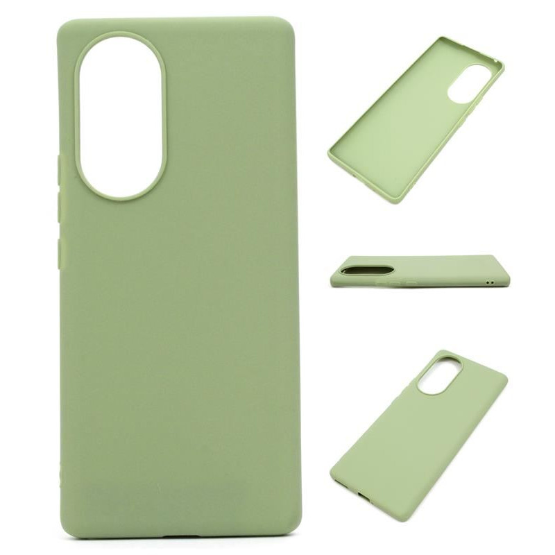 Etui Jelly Case na telefon Huawei Nova 9 Pro / Honor 50 miętowe MATT