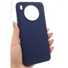 Etui Jelly Case na telefon Huawei Nova 8i NEN-L21D NEN-LX1 granatowe MATT