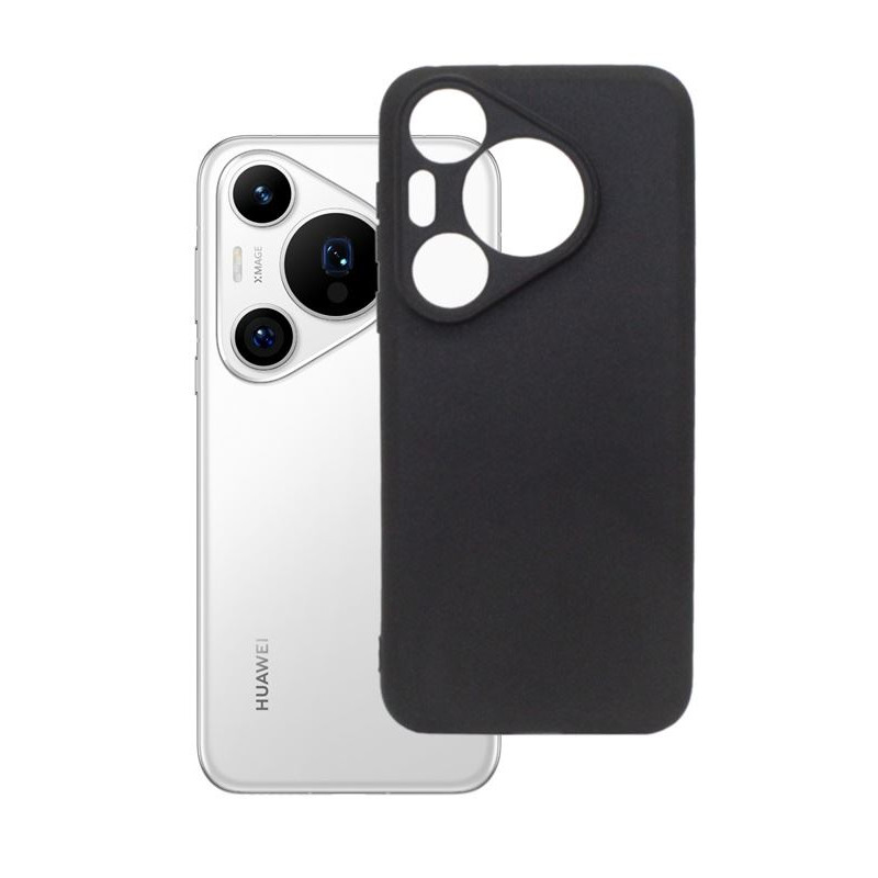 Etui Jelly Case na telefon Huawei Pura 70 Pro HBN-LX9 / 70 Pro+ HBN-AL10 czarne MATT