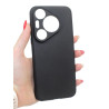 Etui Jelly Case na telefon Huawei Pura 70 Pro HBN-LX9 / 70 Pro+ HBN-AL10 czarne MATT