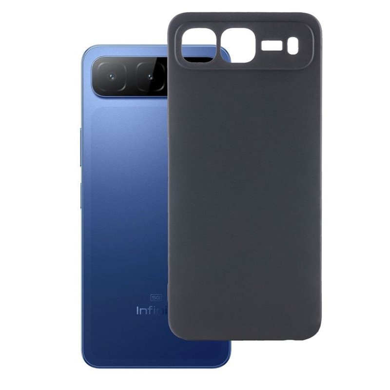 Etui Jelly Case na telefon Infinix Hot 60i 5G X6730 czarne MATT