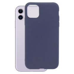 Etui Jelly Case na telefon Apple iPhone 11 A2111 granatowe MATT