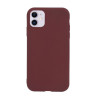 Etui Jelly Case na telefon Apple iPhone 11 bordowe matowe
