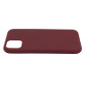 Etui Jelly Case na telefon Apple iPhone 11 bordowe matowe
