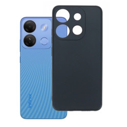 Etui Jelly Case na telefon Infinix SMART 7 4G LTE X6515 / 7 HD 4G LTE X6516 czarne MATT