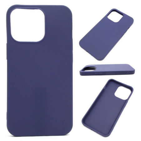 Etui Jelly Case na telefon Apple iPhone 13 Pro A2638 granatowe MATT