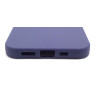 Etui Jelly Case na telefon Apple iPhone 13 Pro A2638 granatowe MATT