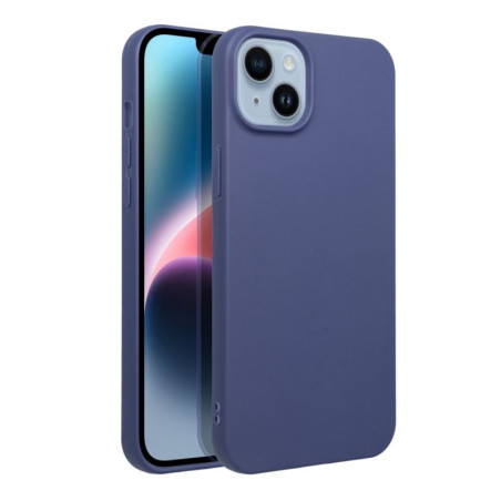 Etui Jelly Case na telefon Apple iPhone 14 A2882 / iPhone 13 A2482 granatowe MATT
