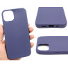 Etui Jelly Case na telefon Apple iPhone 14 A2882 / iPhone 13 A2482 granatowe MATT