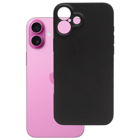 Etui Jelly Case na telefon Apple iPhone 16+ A3290 czarne MATT