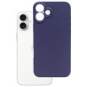 Etui Jelly Case na telefon Apple iPhone 16 A3287 granatowe MATT