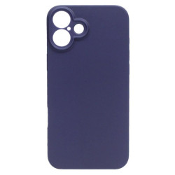 Etui Jelly Case na telefon Apple iPhone 16 A3287 granatowe MATT