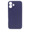 Etui Jelly Case na telefon Apple iPhone 16 A3287 granatowe MATT