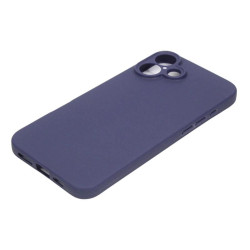 Etui Jelly Case na telefon Apple iPhone 16 A3287 granatowe MATT
