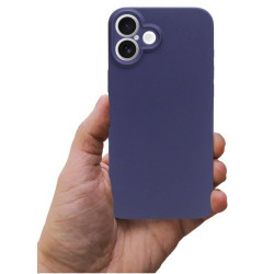 Etui Jelly Case na telefon Apple iPhone 16 A3287 granatowe MATT