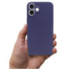 Etui Jelly Case na telefon Apple iPhone 16 A3287 granatowe MATT