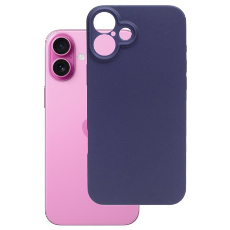 Etui Jelly Case na telefon Apple iPhone 16+ A3290 granatowe MATT
