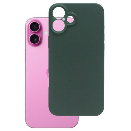 Etui Jelly Case na telefon Apple iPhone 16+ zielone matowe